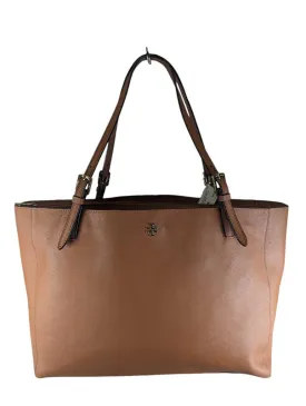 R AS IS saffiano leather tote wear on straps