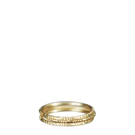 10K Gold Moroccan Rings (Set of Three)