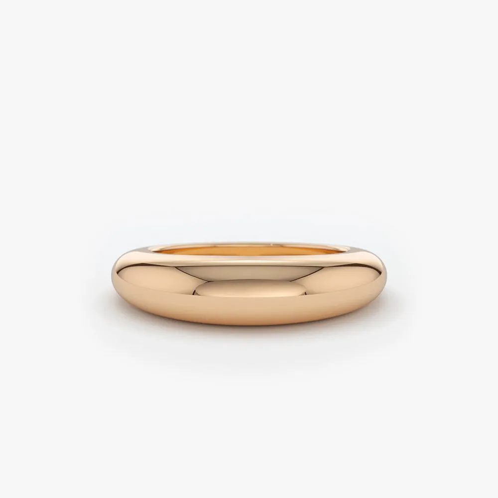 14k Chunky Dome Ring