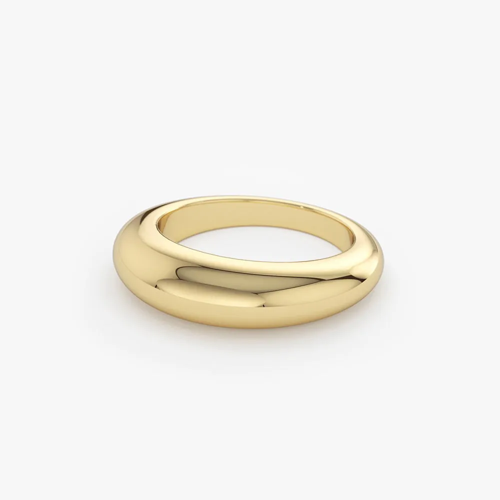 14k Chunky Dome Ring