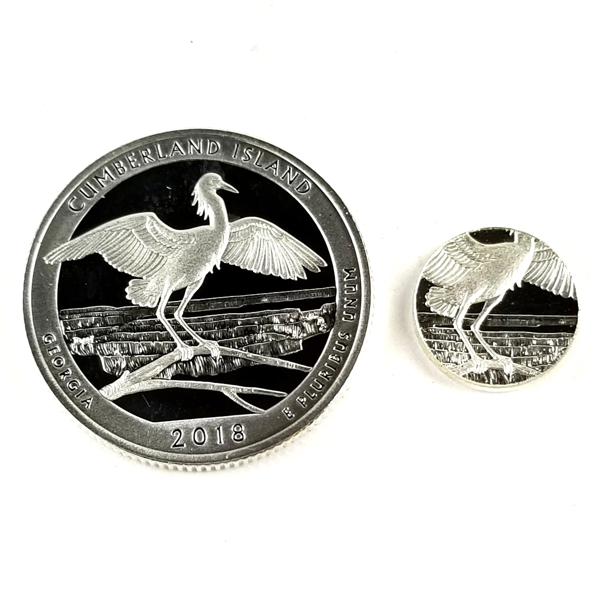 90% Silver Cumberland Island National Park Quarter Ring