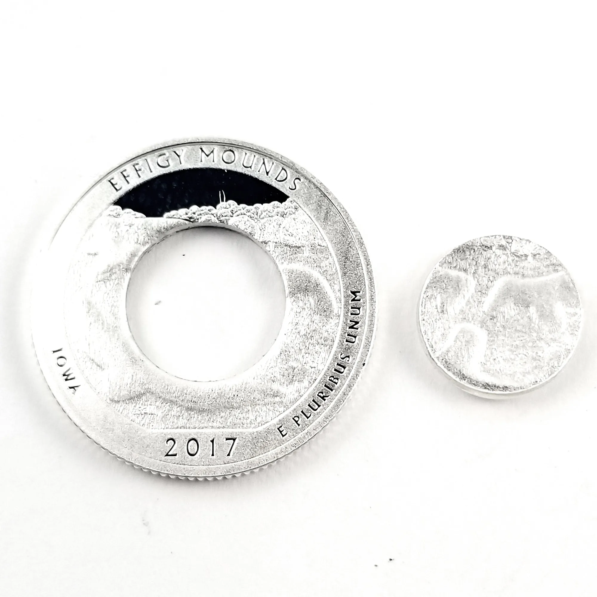 90% Silver Effigy Mounds National Park Quarter Ring