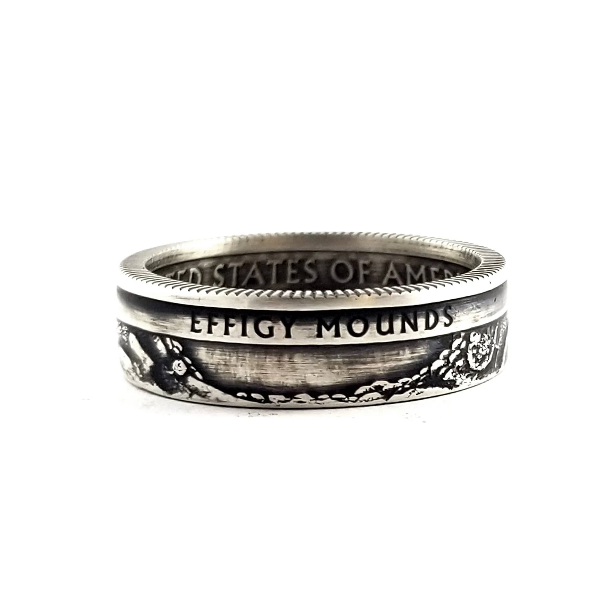 90% Silver Effigy Mounds National Park Quarter Ring