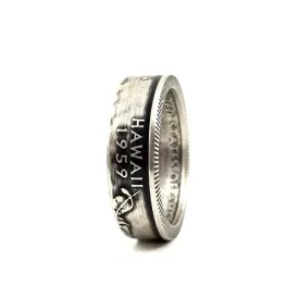 90% Silver Hawaii Quarter Ring