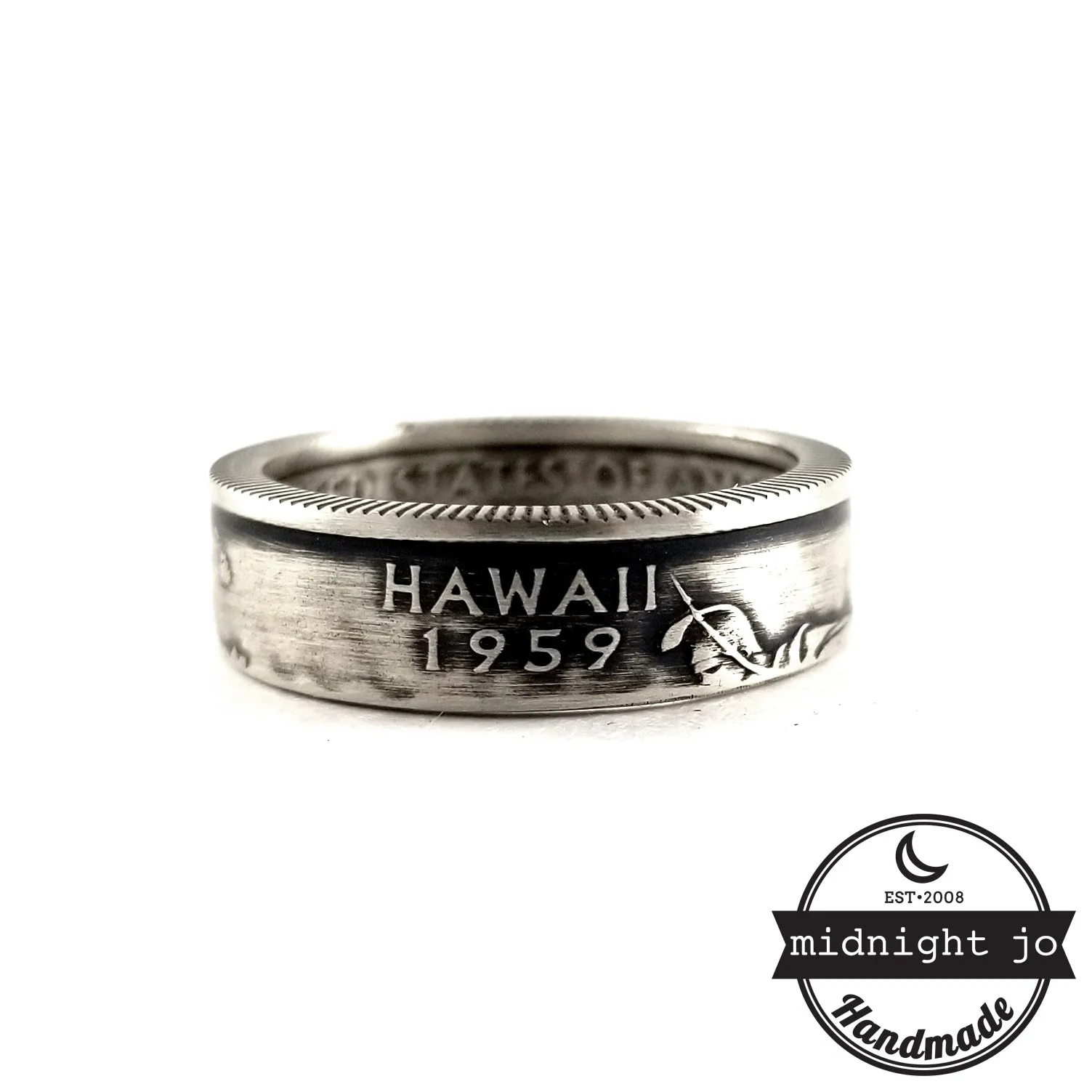 90% Silver Hawaii Quarter Ring