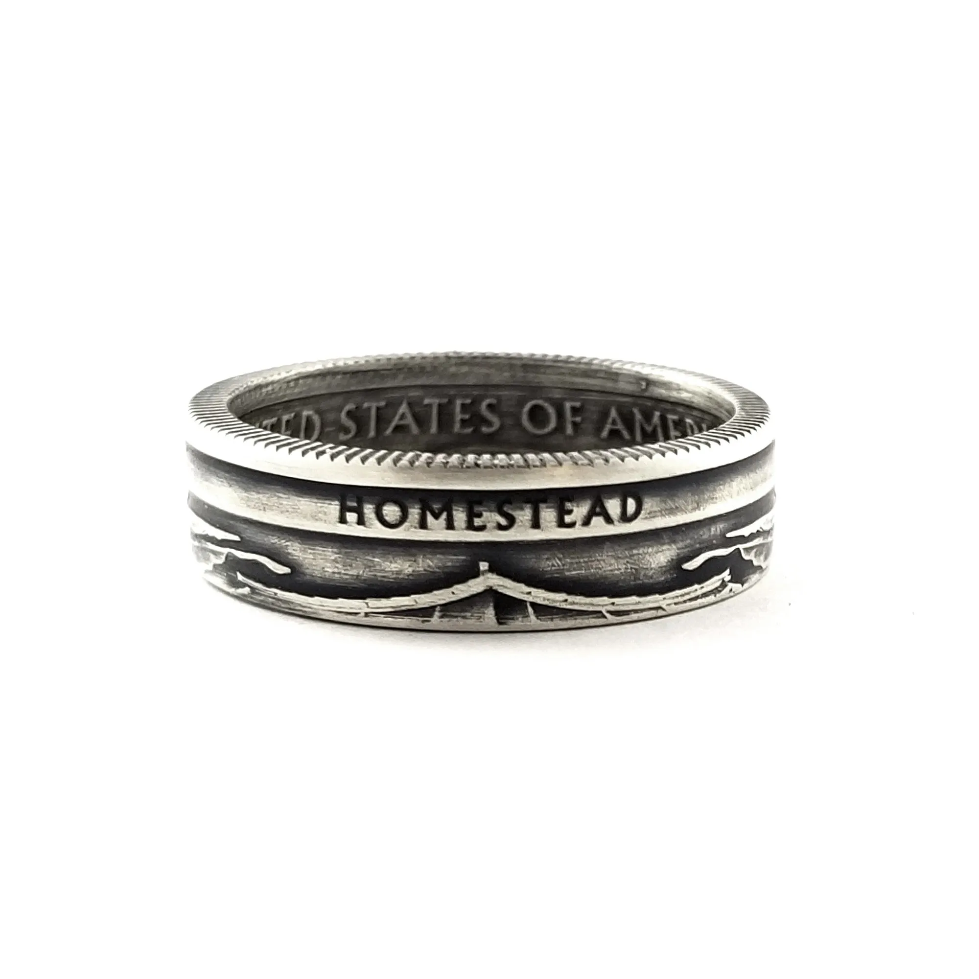 90% Silver Homestead National Park Quarter Ring