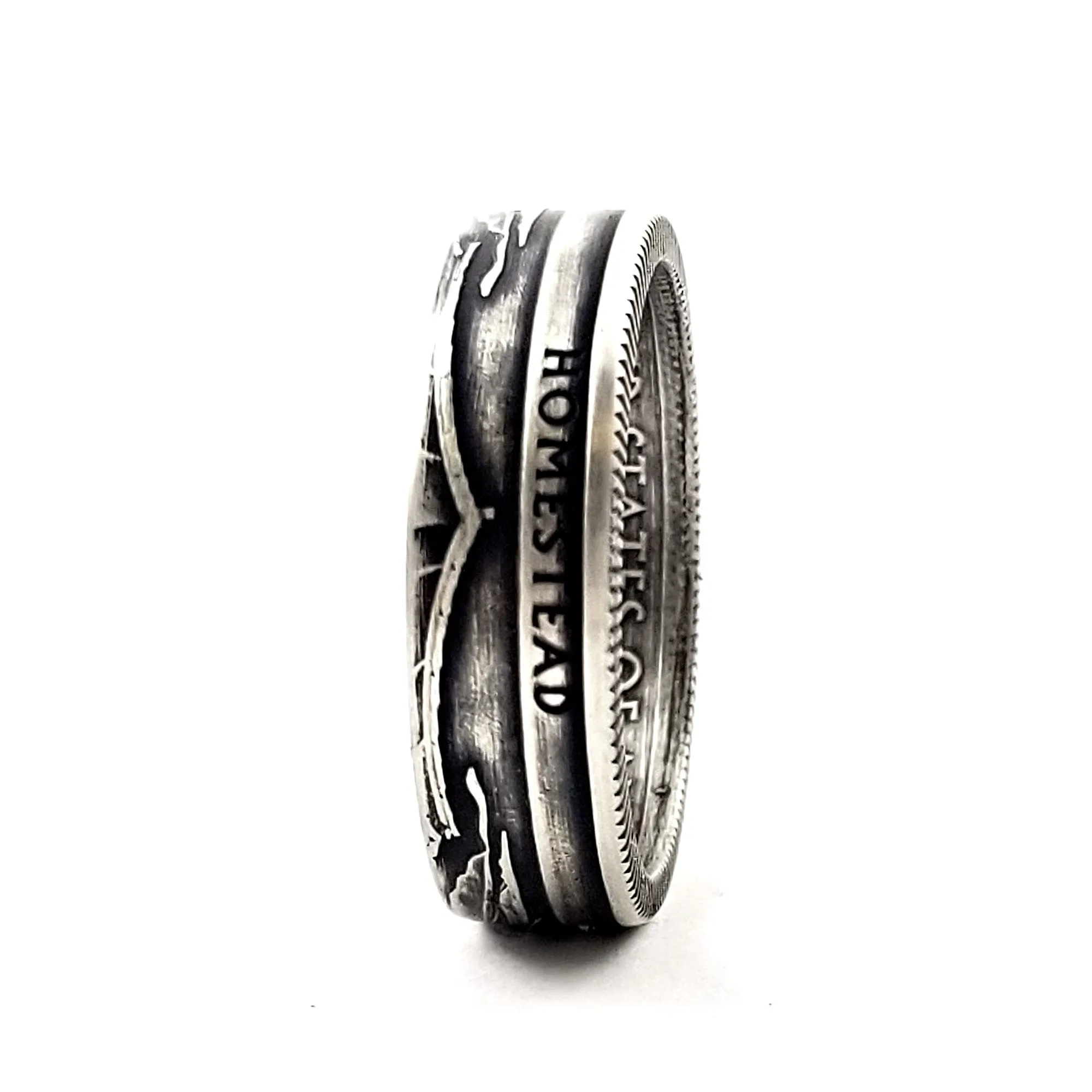 90% Silver Homestead National Park Quarter Ring