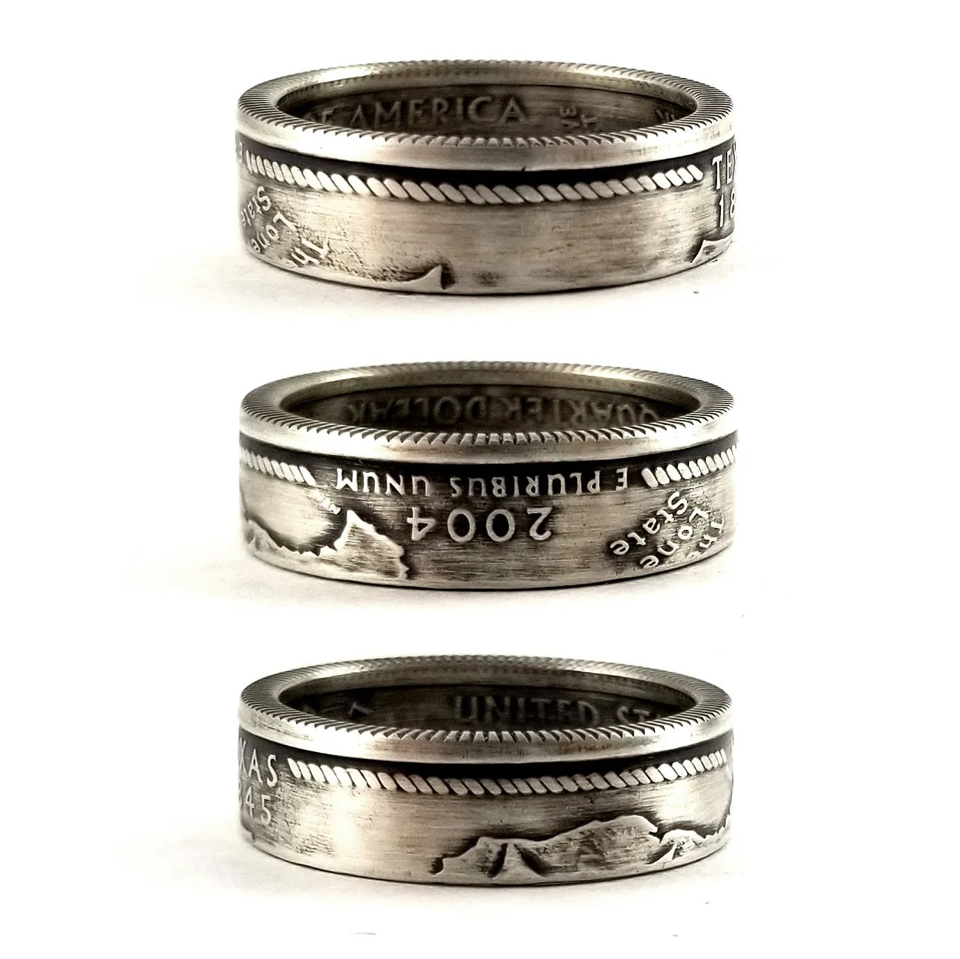 90% Silver Texas Quarter Ring