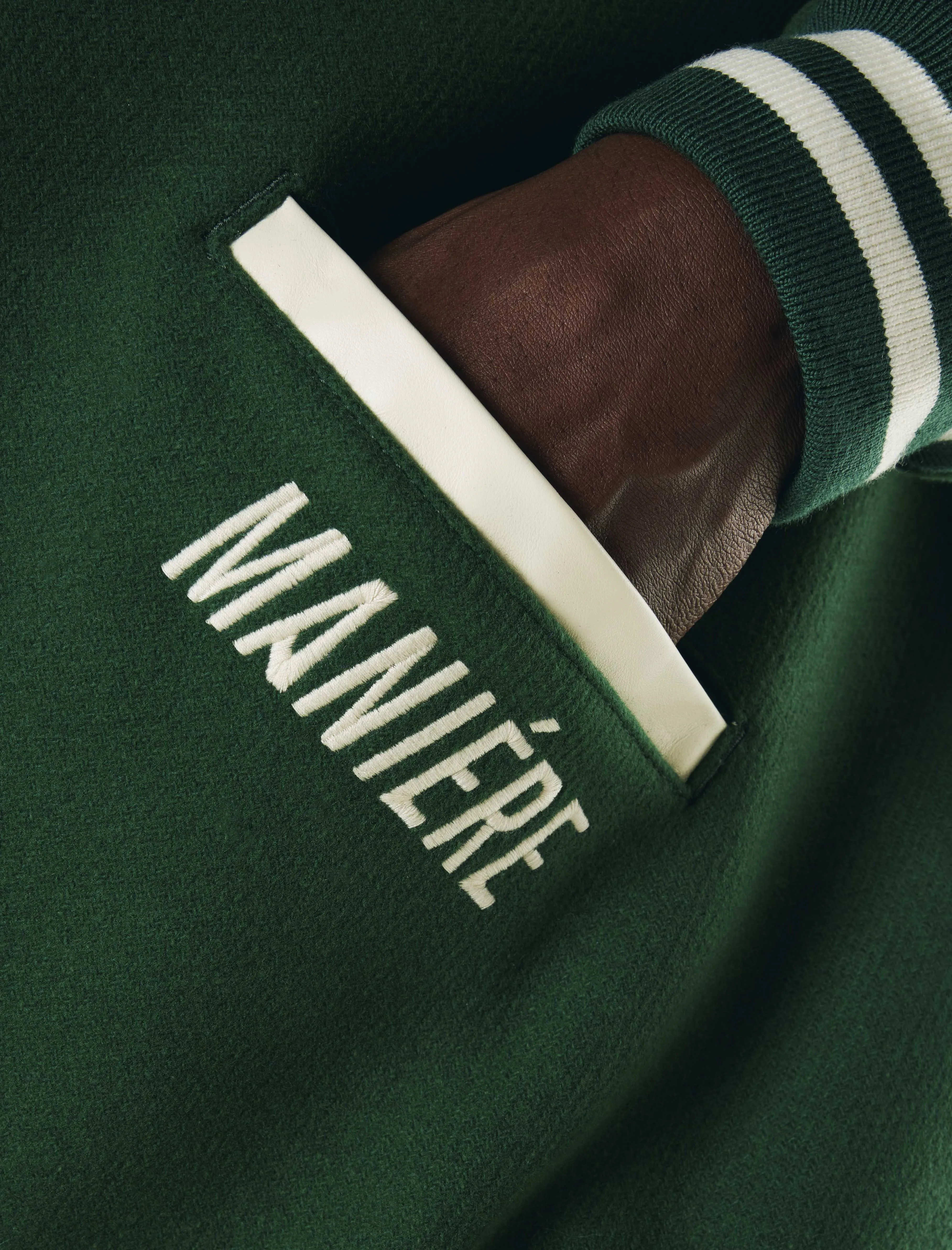 A MA MANIÉRE ANNIVERSARY VARSITY JACKET