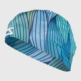 Abstract Waves Skull Cap Beanie