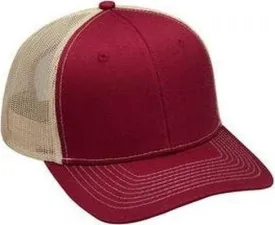 Adams PV112 Adult Eclipse Cap - Burgundy Khaki