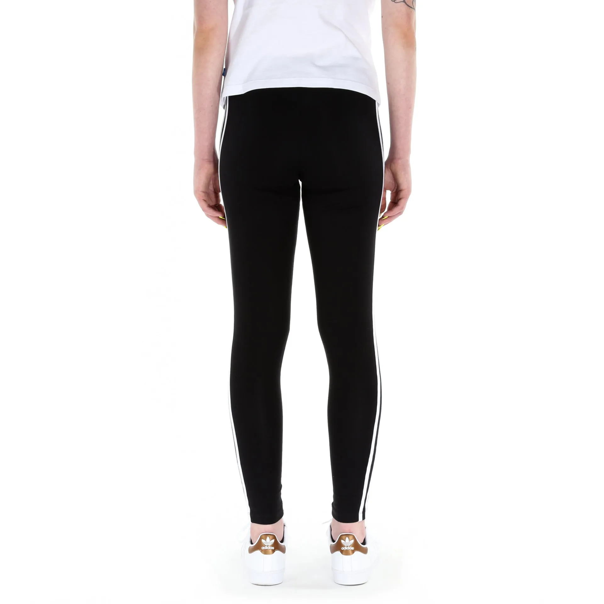 Adidas 3 Stripes Leggings - Black