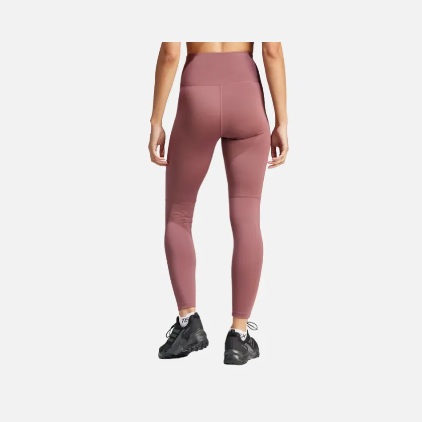 Adidas Terrex Multi Women's Leggings -Burgundy