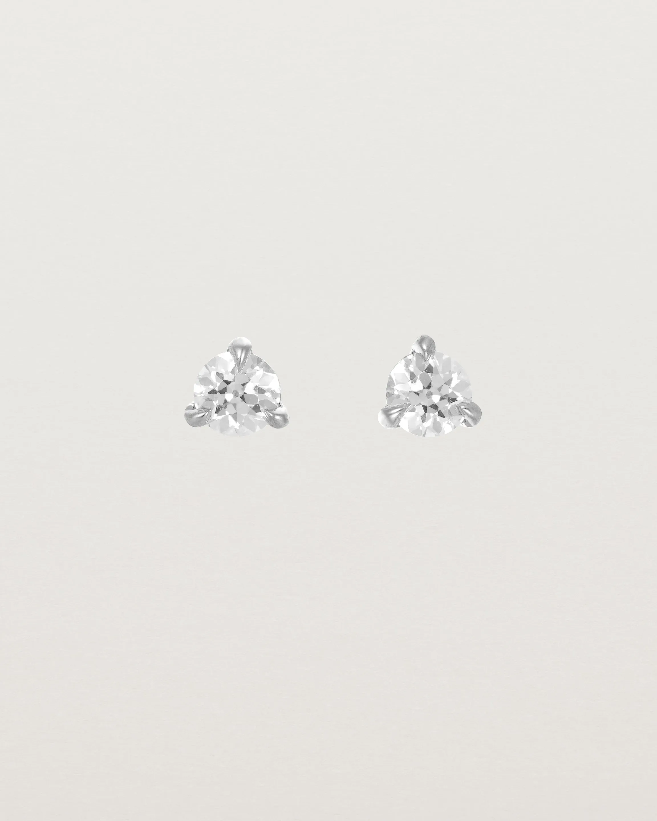 Aiona Studs | Old Cut Diamond