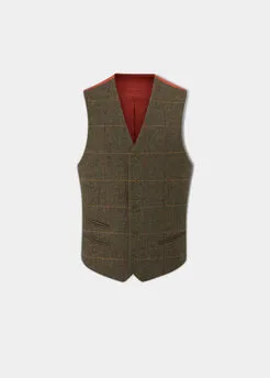 Alan Paine Combrook Lined-Back Waistcoat