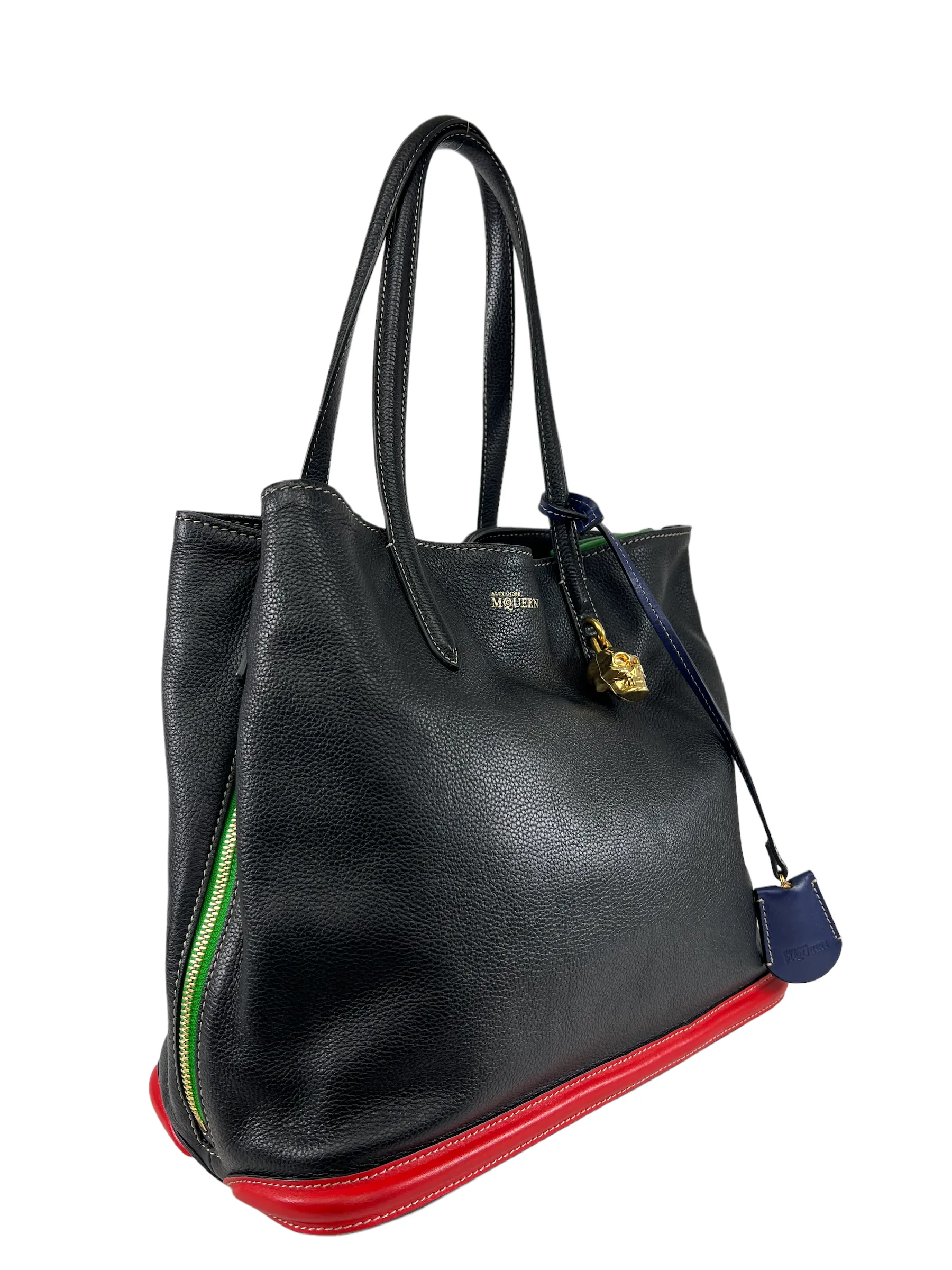 Alexander McQueen Multicolour Leather Tote