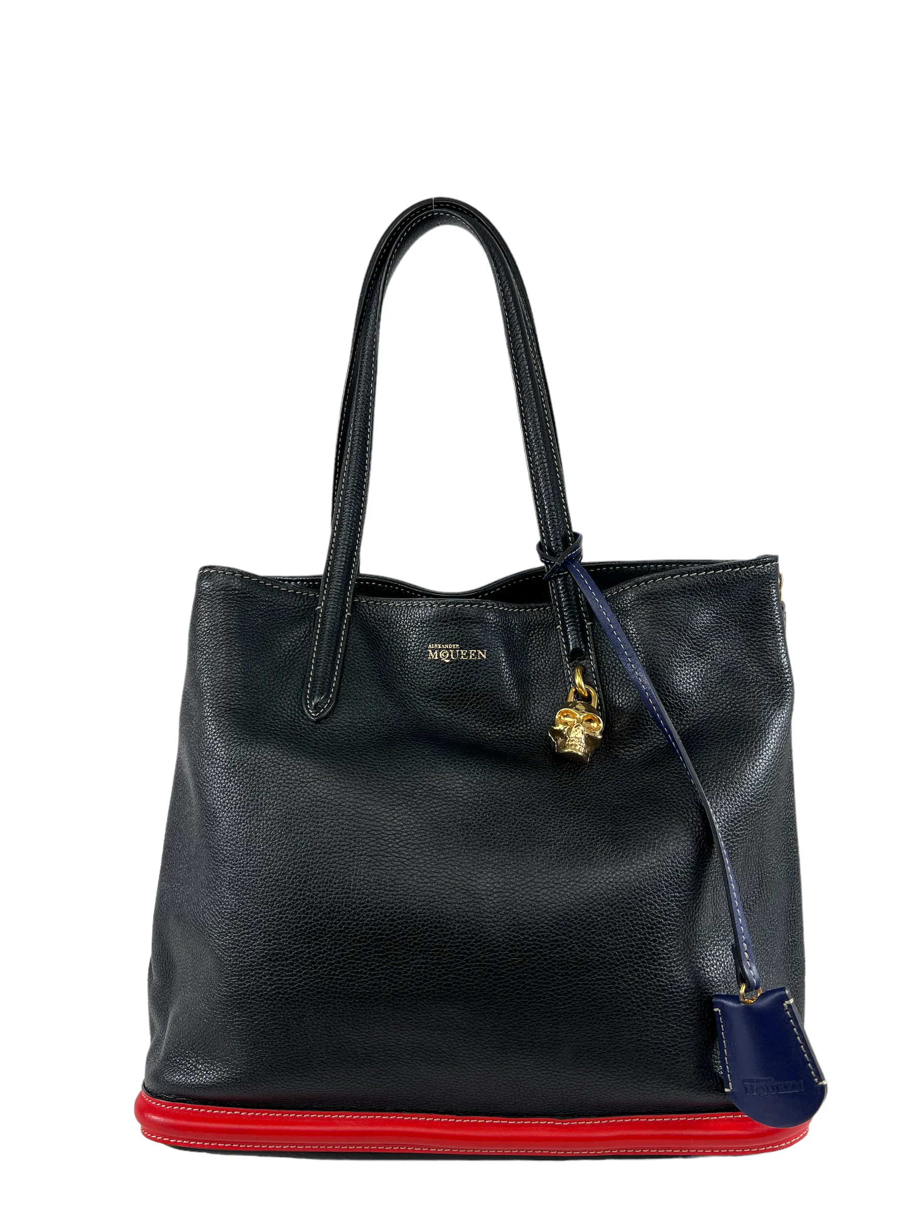 Alexander McQueen Multicolour Leather Tote