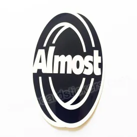 Almost Skateboards "Rings" Skateboard Sticker