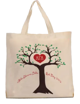 Alpha Gamma Delta Tree Tote