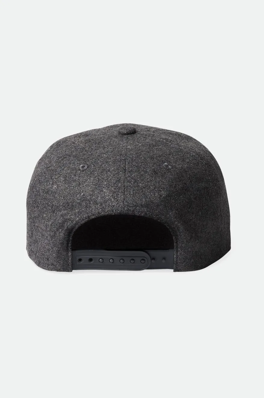 Alpha Square Netplus MP Snapback - Charcoal