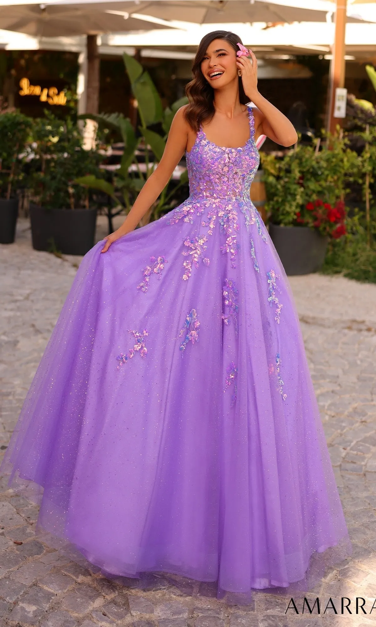 Amarra Long Formal Dress 88749