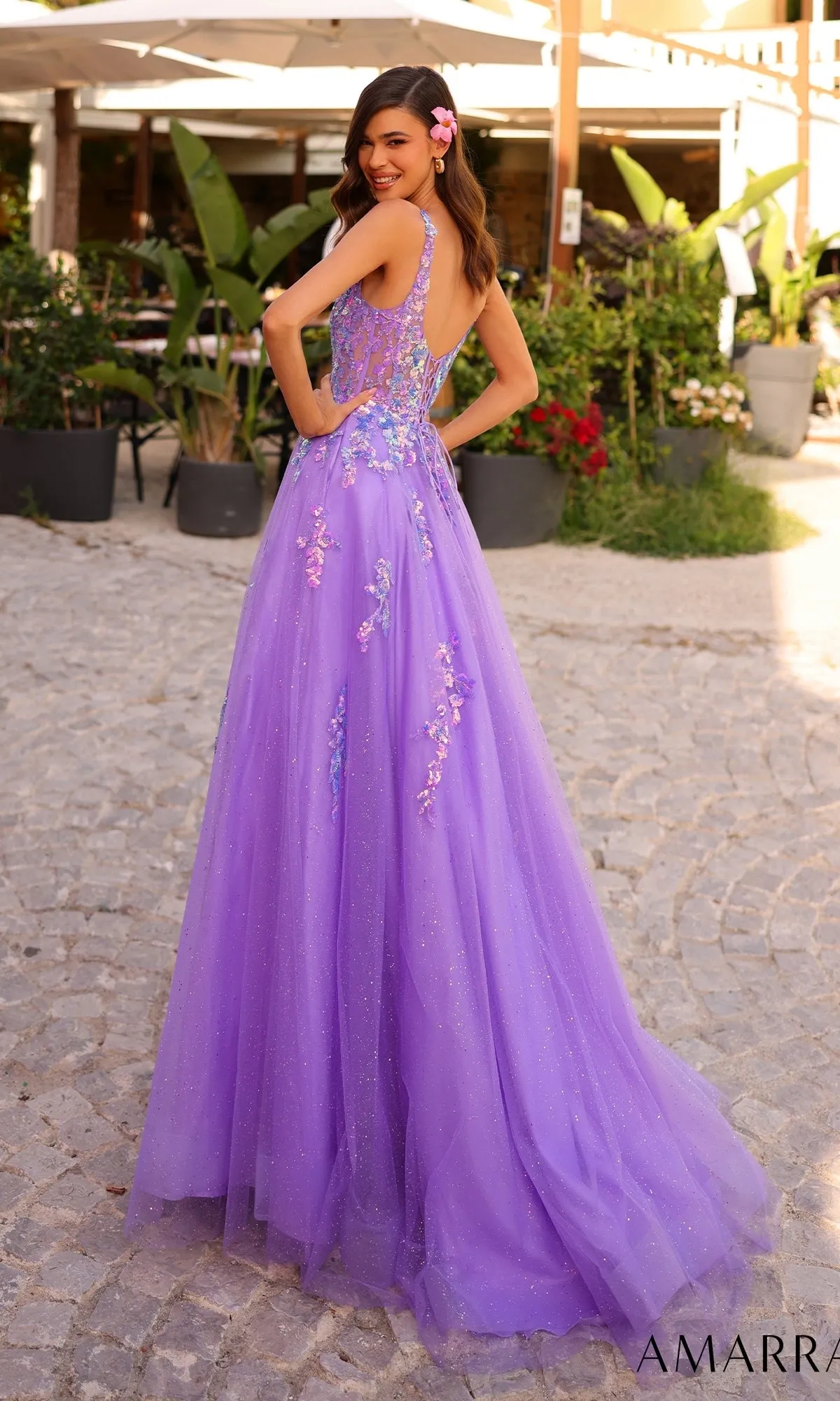 Amarra Long Formal Dress 88749