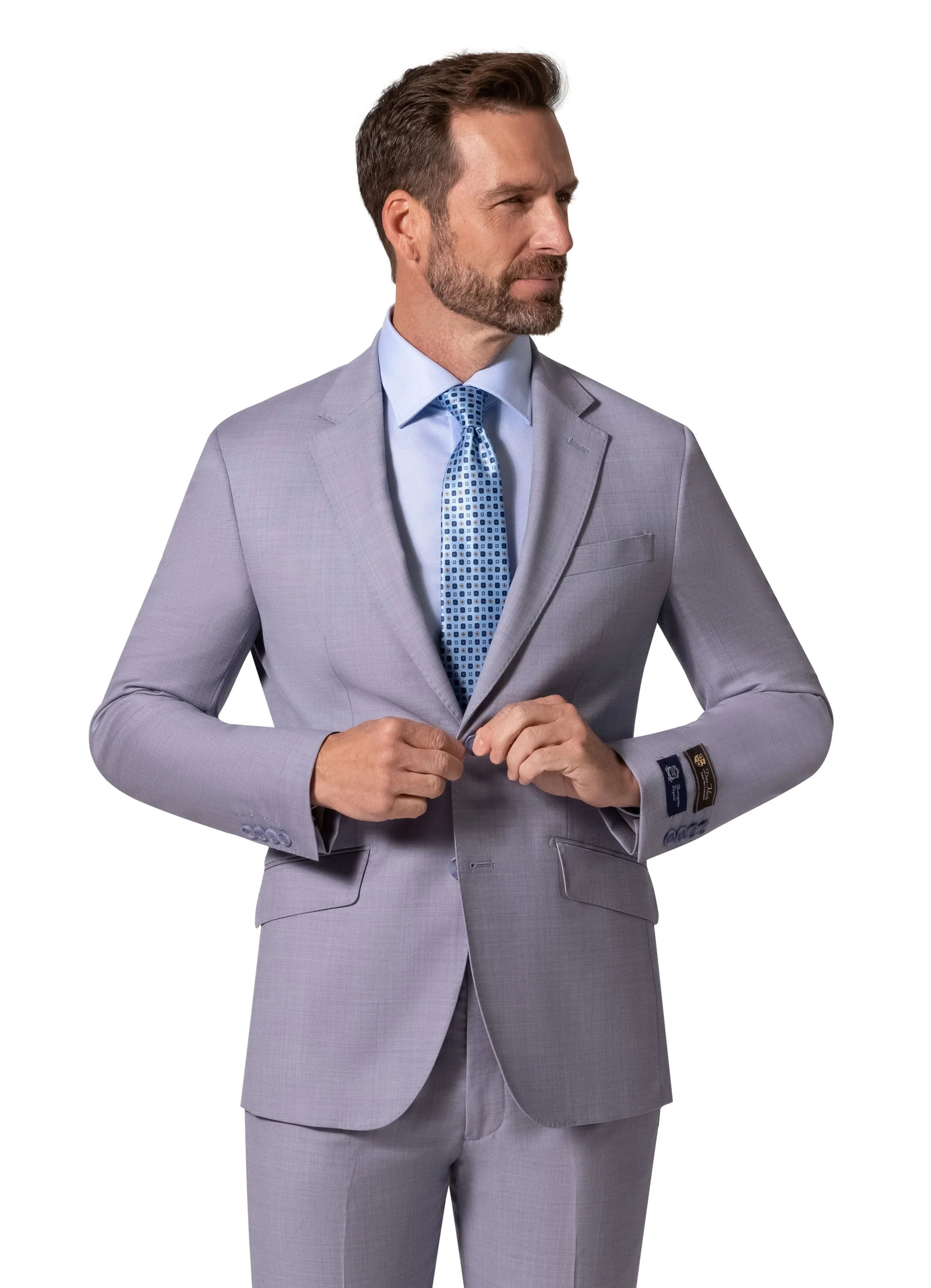 Berragamo Elegant - Faille Wool Modern Suit 10005.043.96