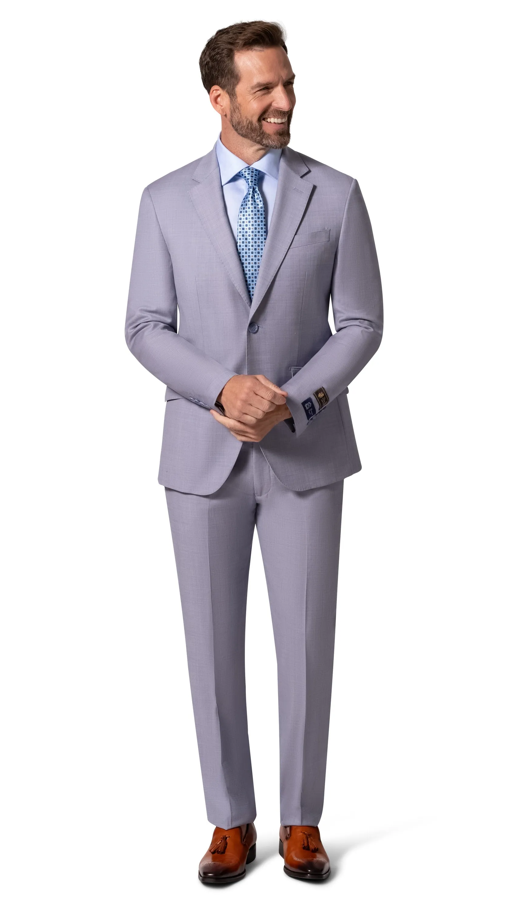 Berragamo Elegant - Faille Wool Modern Suit 10005.043.96