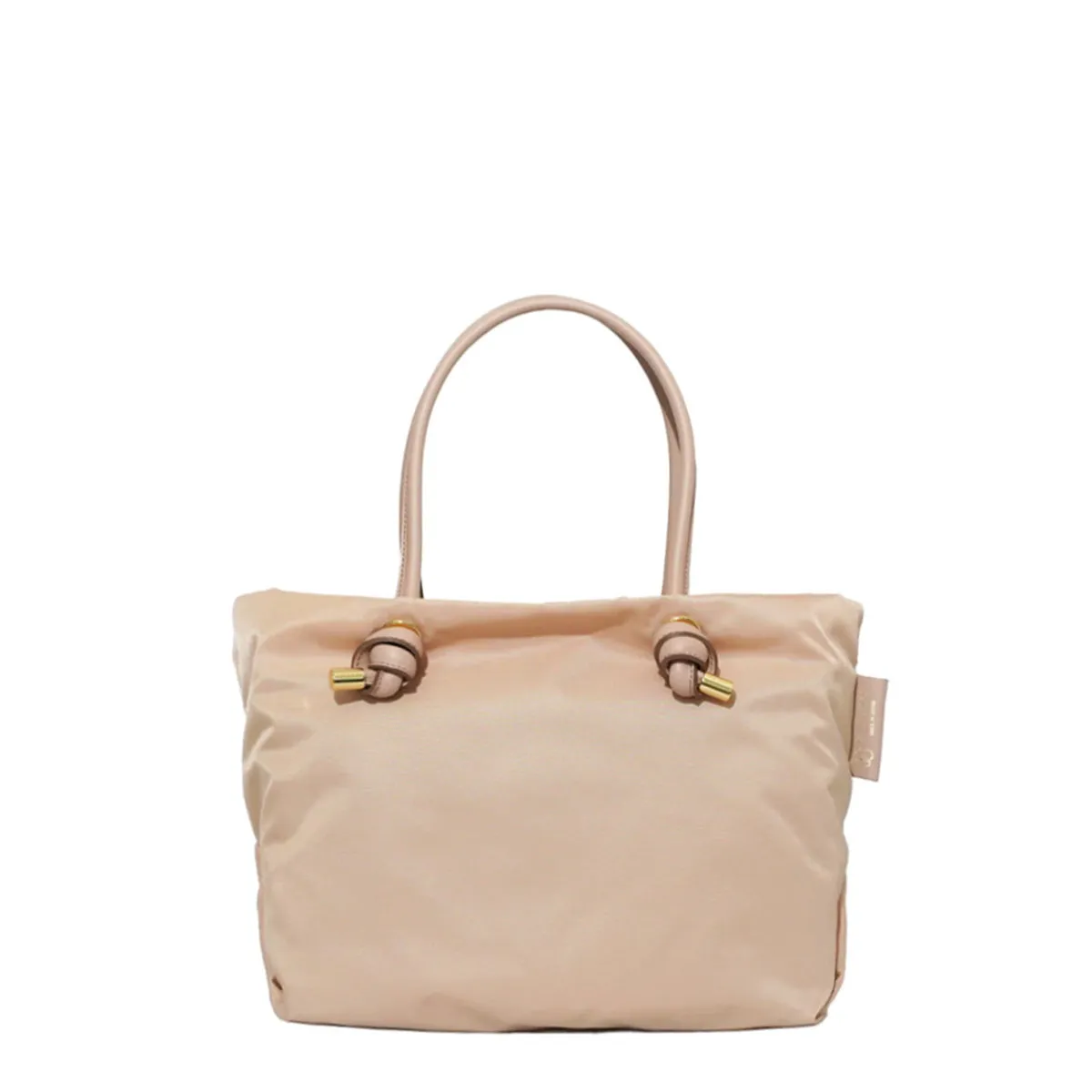 BIANCA-S Pink Beige x Pink Grey 2 Ways Tote