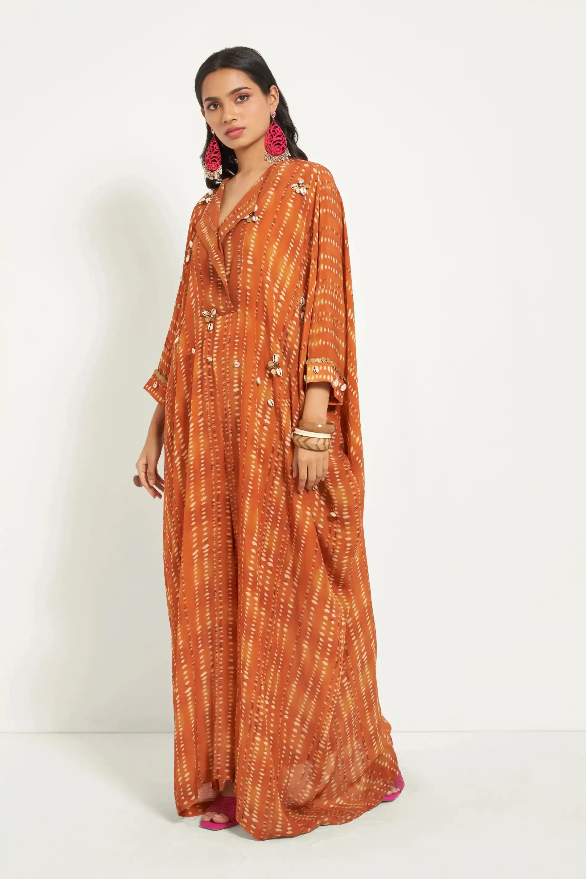 Burnt Orange Breezy Jumpsuit