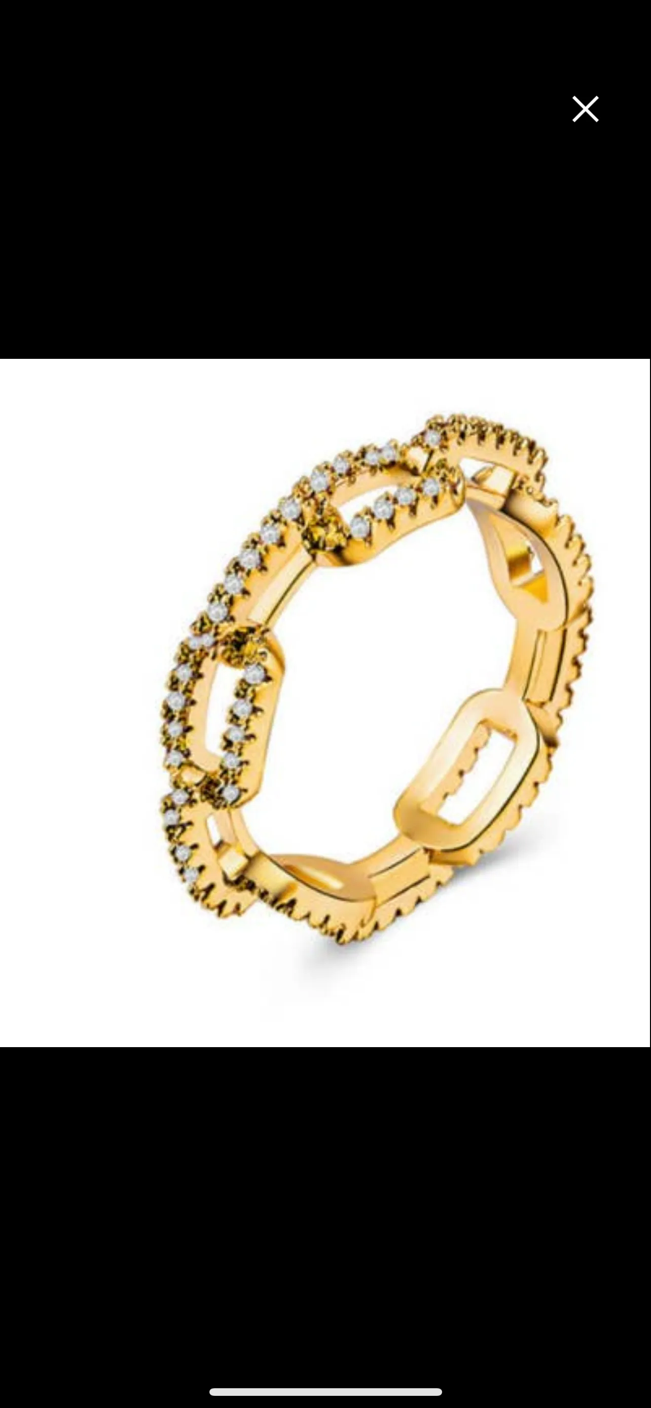 Clara Curb Link Ring