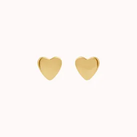 Cleo Heart Stud Earrings