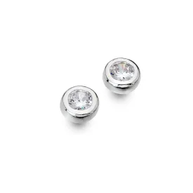 Cubic Zirconia Studs