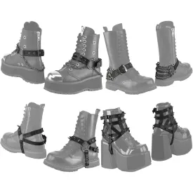 DemoniaCult - Boot Harnesses