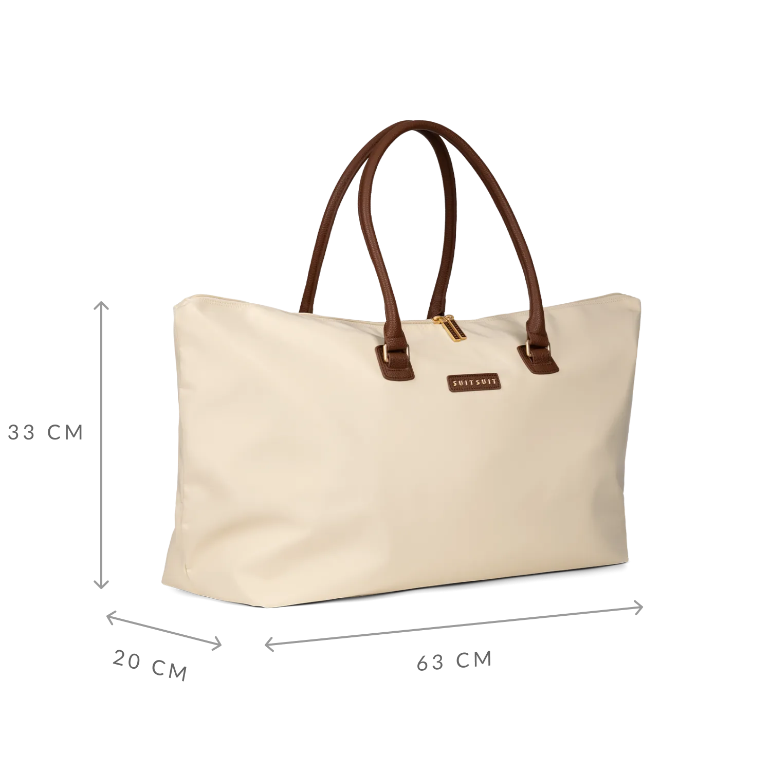 Fab Seventies - Antique White - Travel Tote