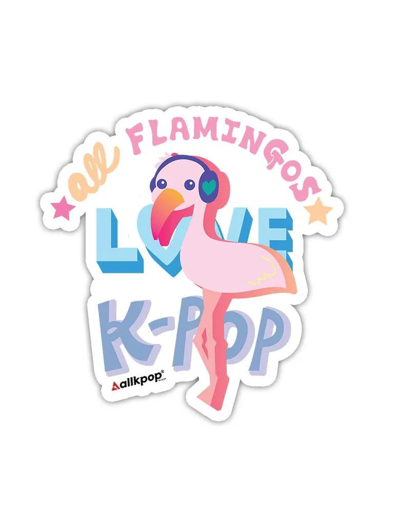 Flamingo KPOP Sticker