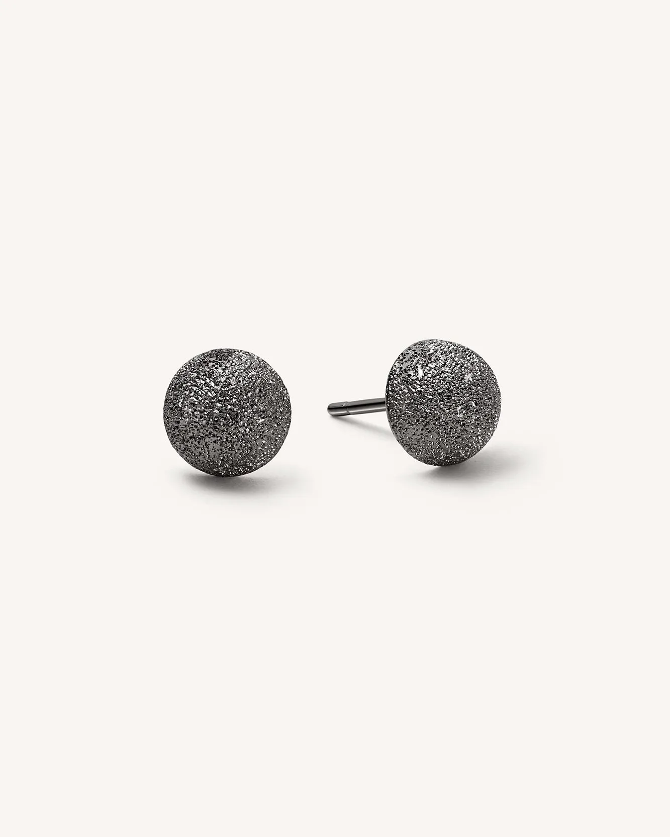 Florentine Finish Medium Button Studs