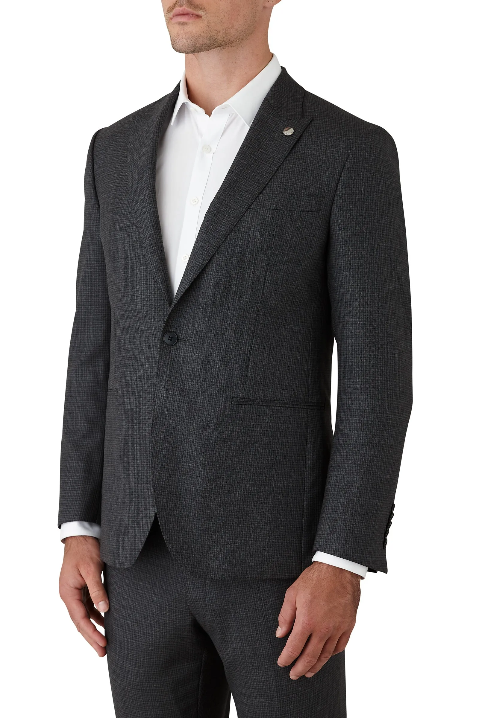 Gibson - Nitro/Caper Suit - Grey Mini Check