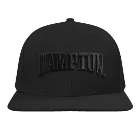 HAMPTON UNIVERSITY NEUTRAL WOOL SNAPBACK (BLACK)