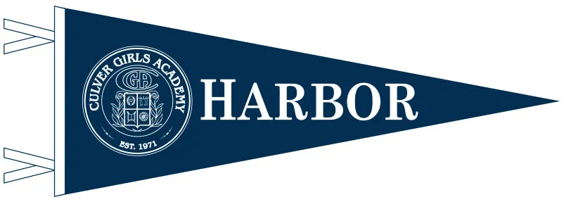 Harbor Pennant - 9" x 24"