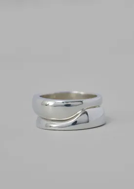 Helena Rohner Organic Stacking Ring | Silver