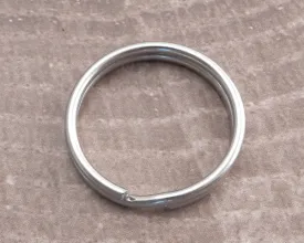 Key Ring Split Ring- Stainless Steel