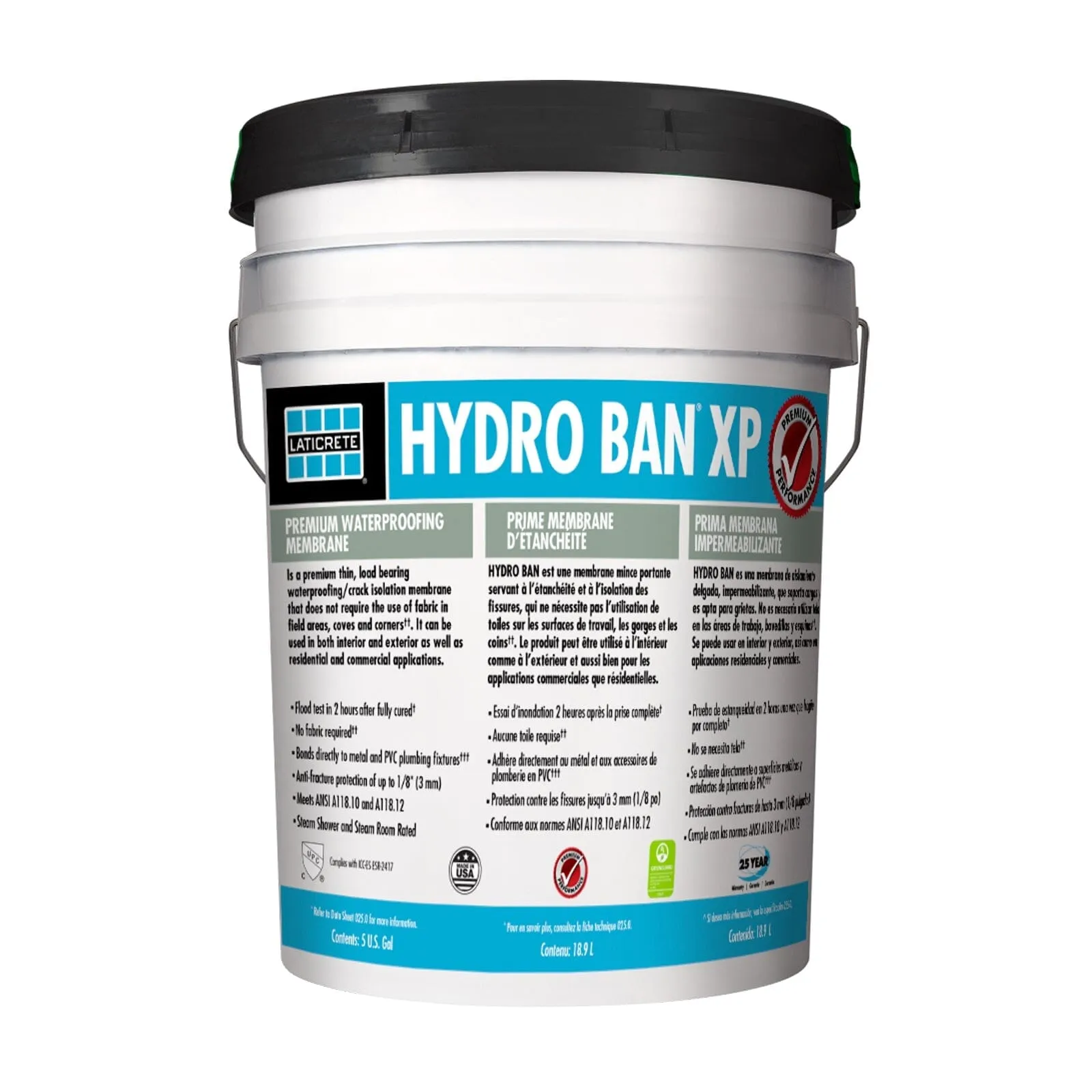 Laticrete Hydro Ban XP 5 Gallon - Half Pallet