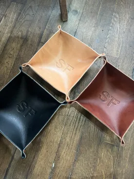 Leather Valet Tray | SF | Manready Mercantile