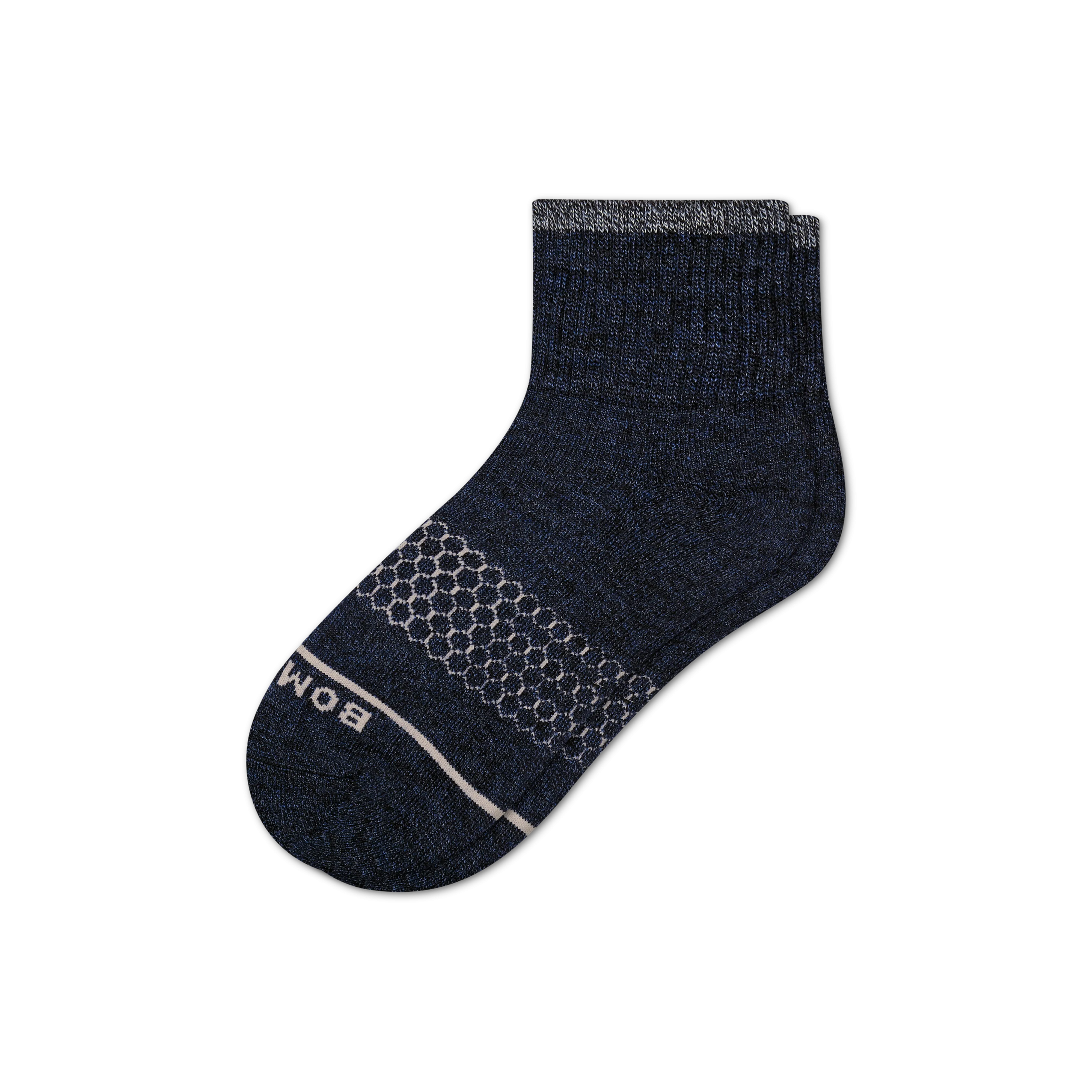 Men's Merino Wool Blend Quarter Socks