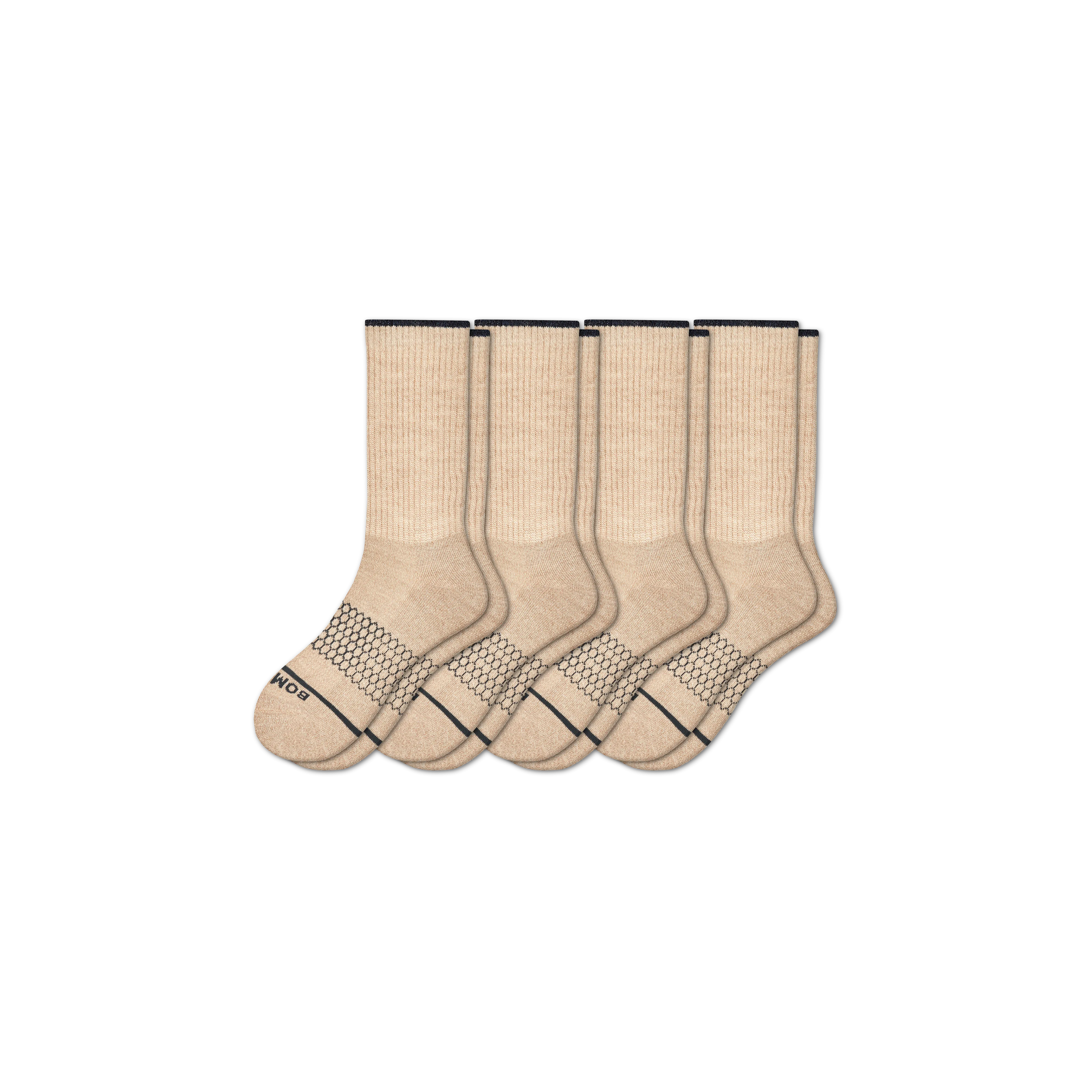 Men's Merino Wool Calf Sock 4-Pack