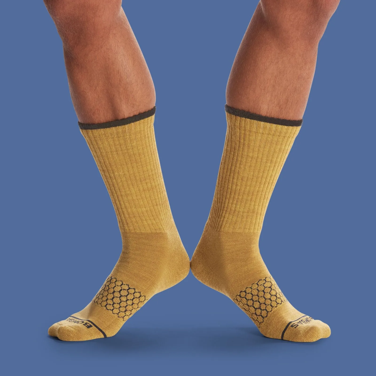 Men's Merino Wool Calf Sock 4-Pack