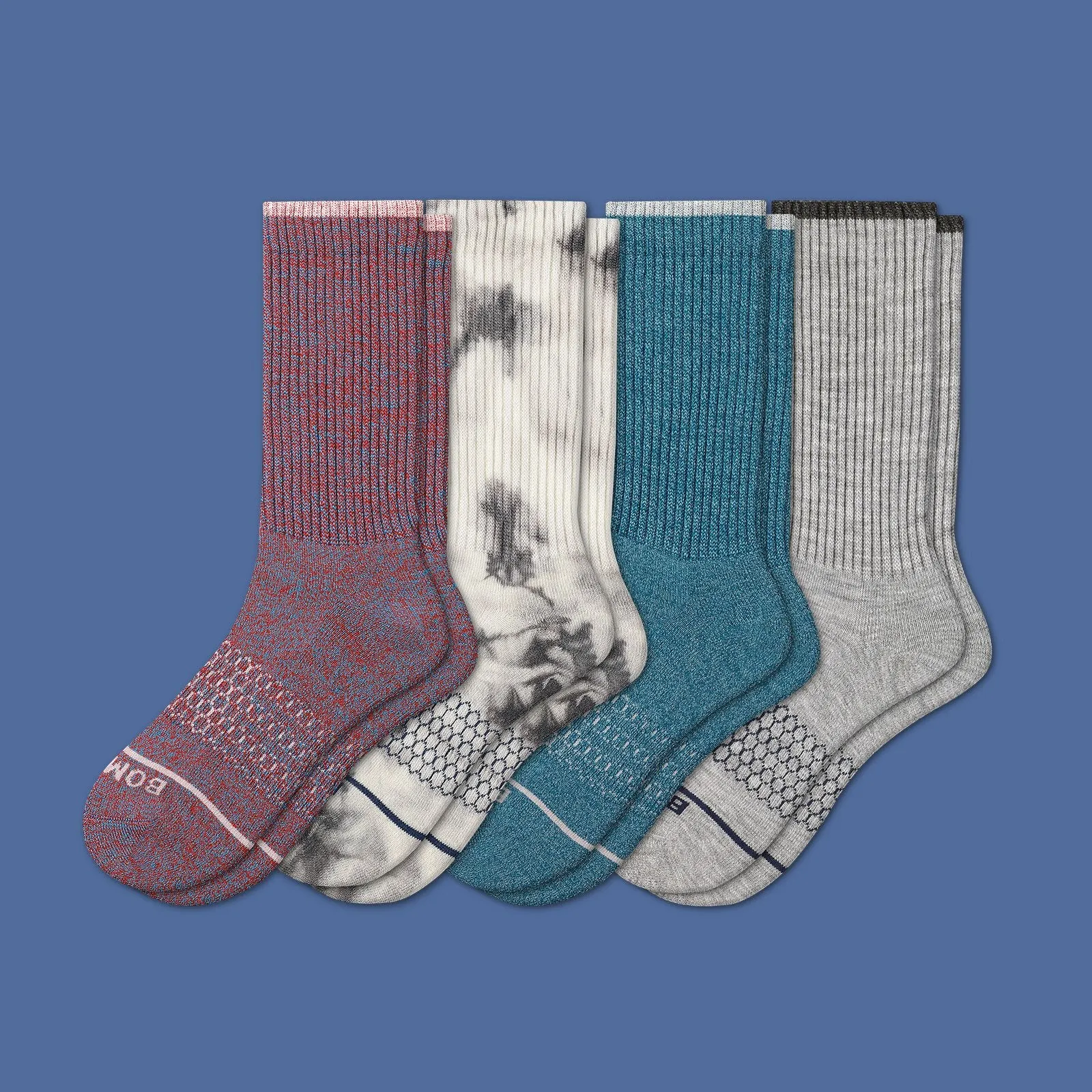 Men's Merino Wool Calf Sock 4-Pack