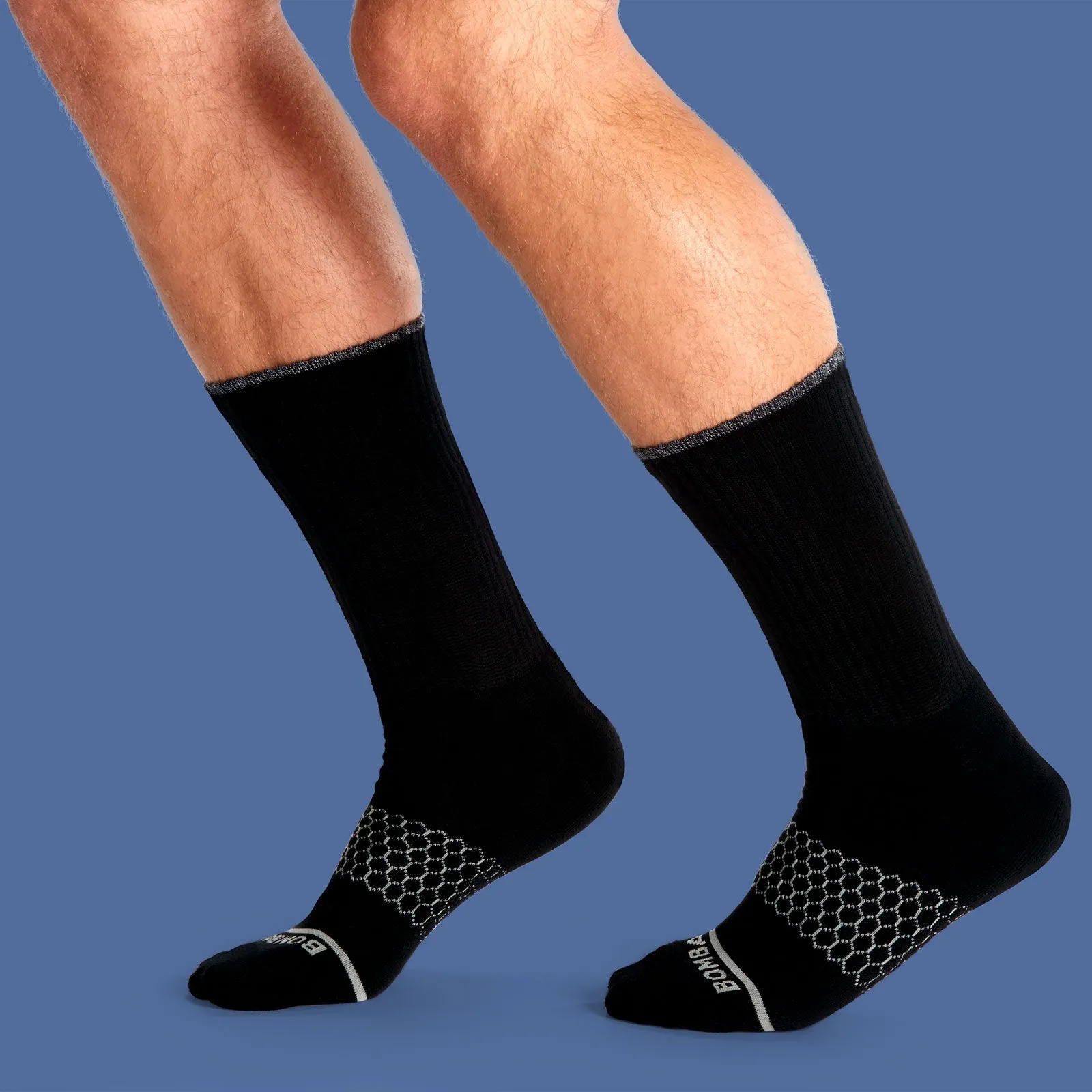 Men's Merino Wool Calf Sock 4-Pack