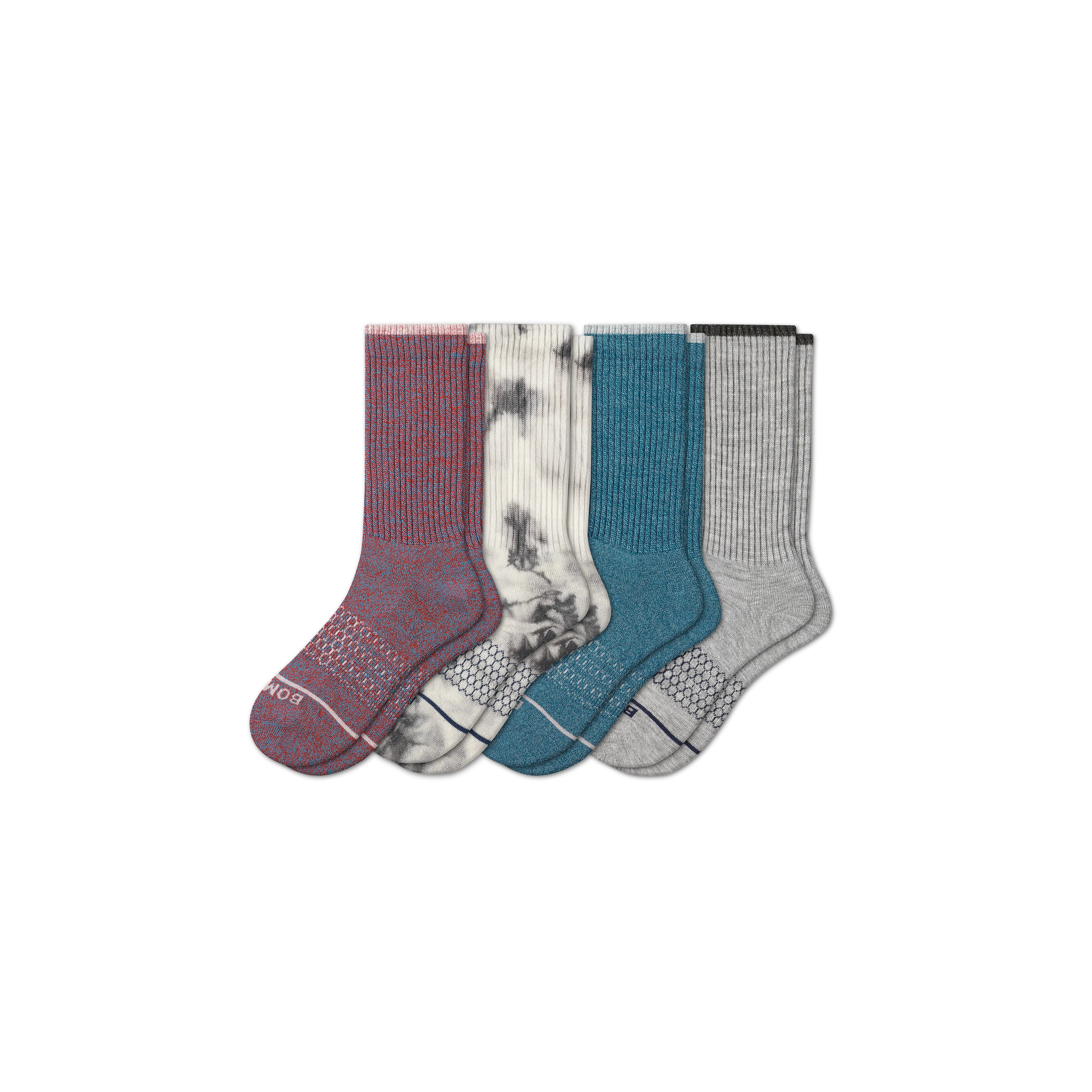 Men's Merino Wool Calf Sock 4-Pack